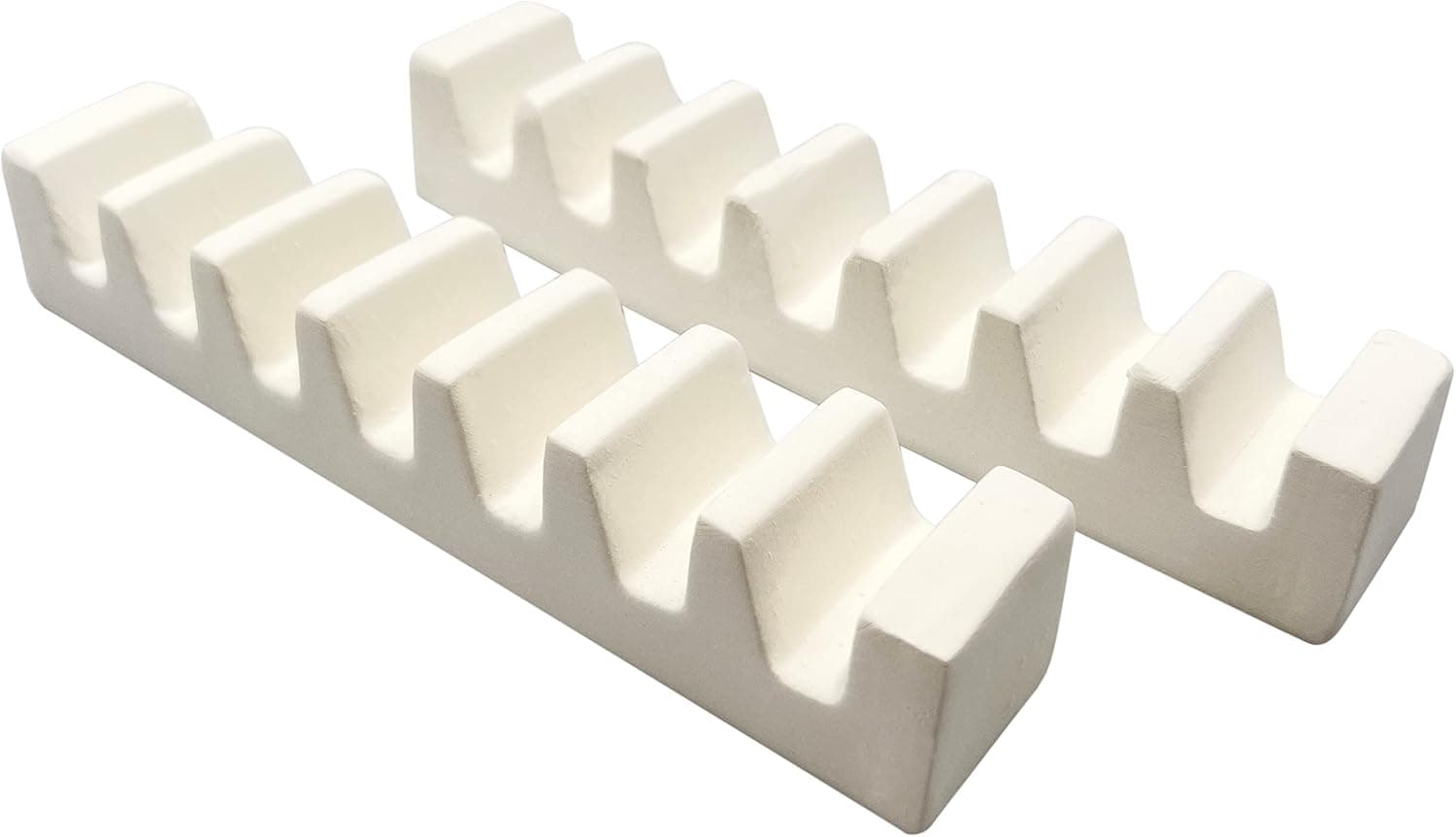 Stackable Low Fire Tile and Plate Setter for Kiln Firing Of Glazes, Overglazes and Decals (Pkg/2)