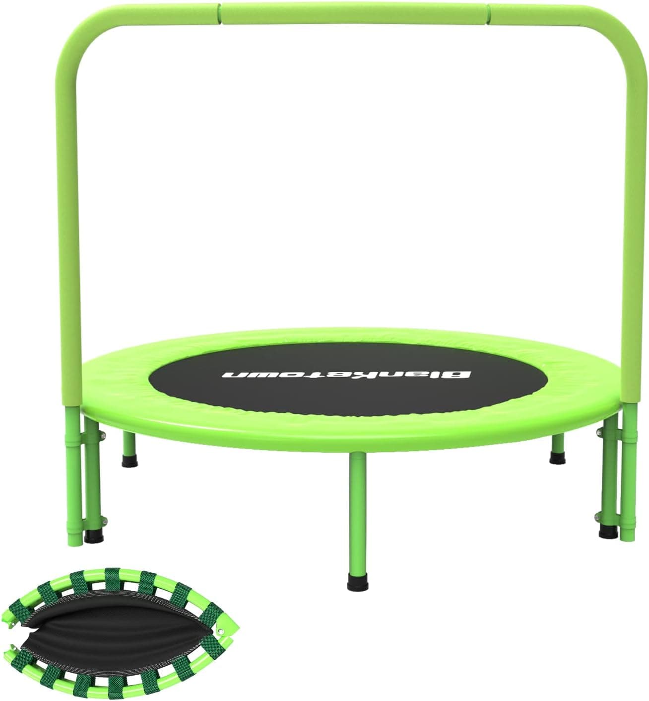 Blanketown 36 Inch Mini Trampoline for Kids, Small Kids Rebounder Trampoline Indoor, Gift for Kids, Toddler Rebounder Trampoline