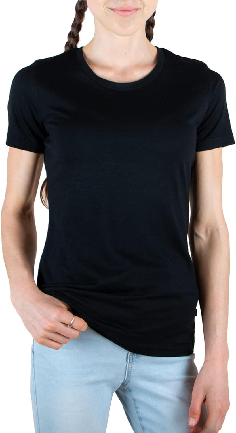 Merino 365 Women's Merino Crew T-Shirt Short Sleeve