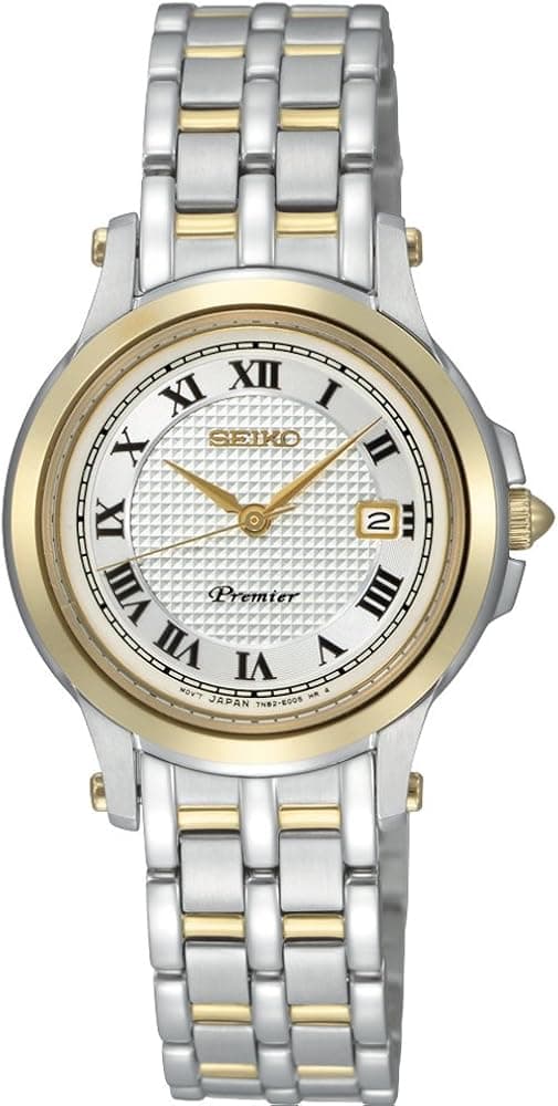 Seiko Women's SXDE02 White Dial Watch