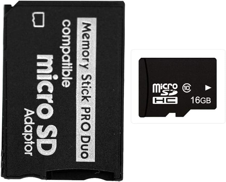 FengShengDa 16G High Speed Memory Stick Pro-HG Duo 16G MicroSDHC and Mark2 HX Adapror Memory Card Mark2 HX Adapror for PSP Accessories