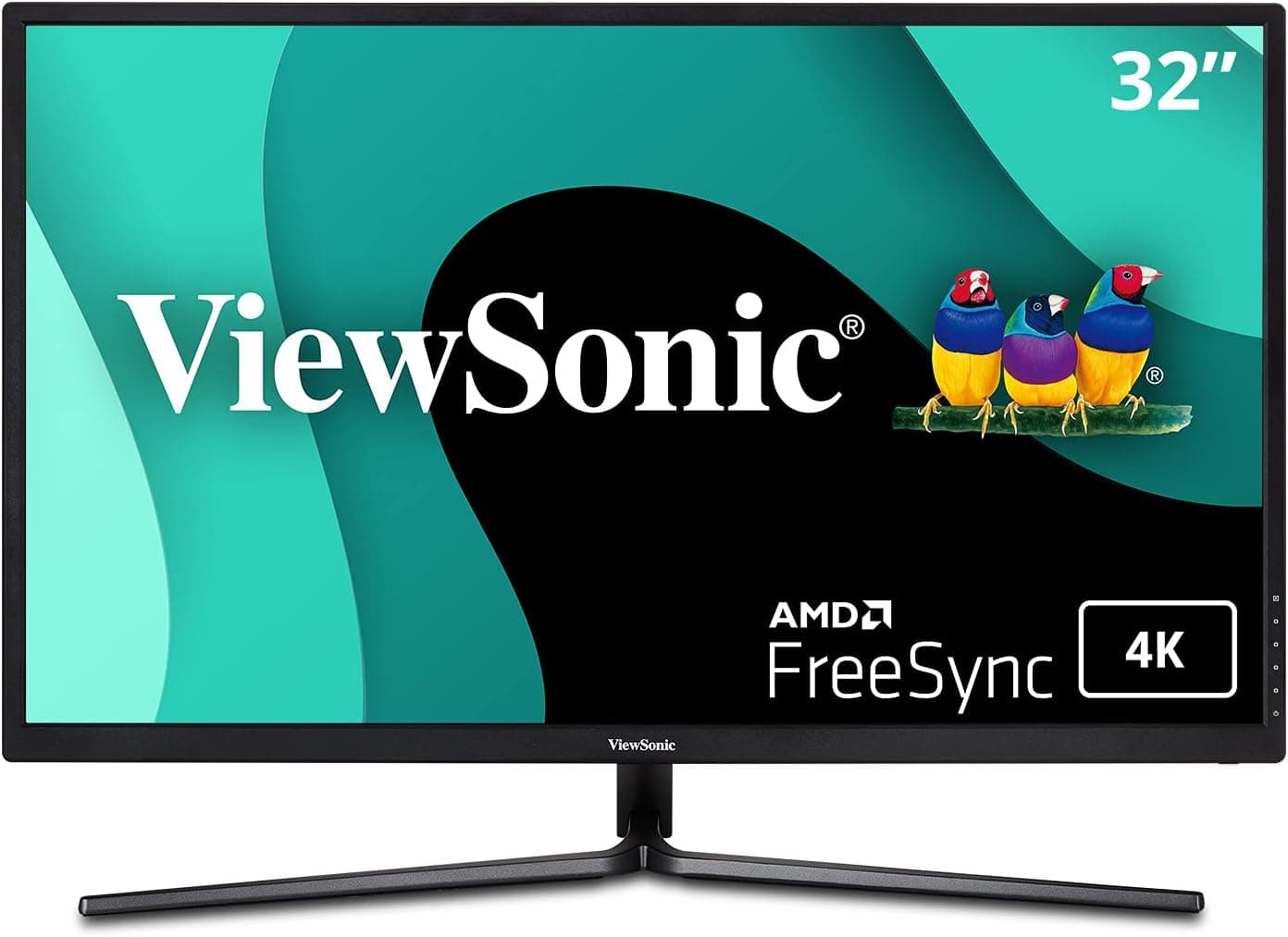 ViewSonic VX3211-4K-MHD 32in IPS 4K UHD Monitor HDMI DisplayPort (Renewed)