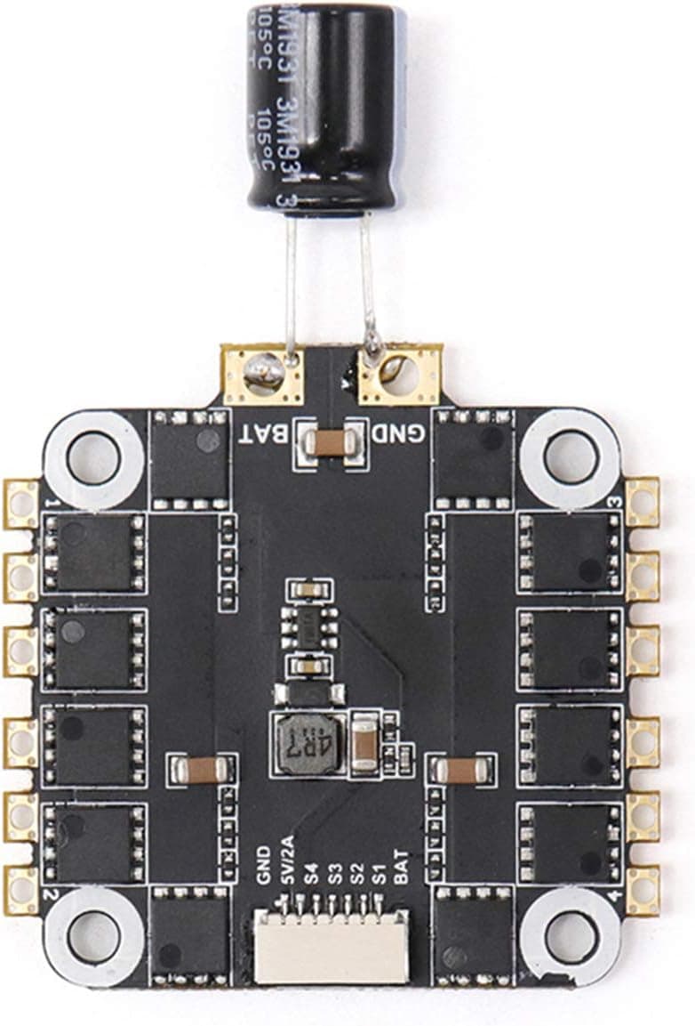 TCMMRC 50A BLHeli_S 4-in-1 ESC 2-6s Electronic Speed Controller Support DSHOT600/ BLHeli_S/ Oneshot 125 for FPV Racing Drone Quadcopter