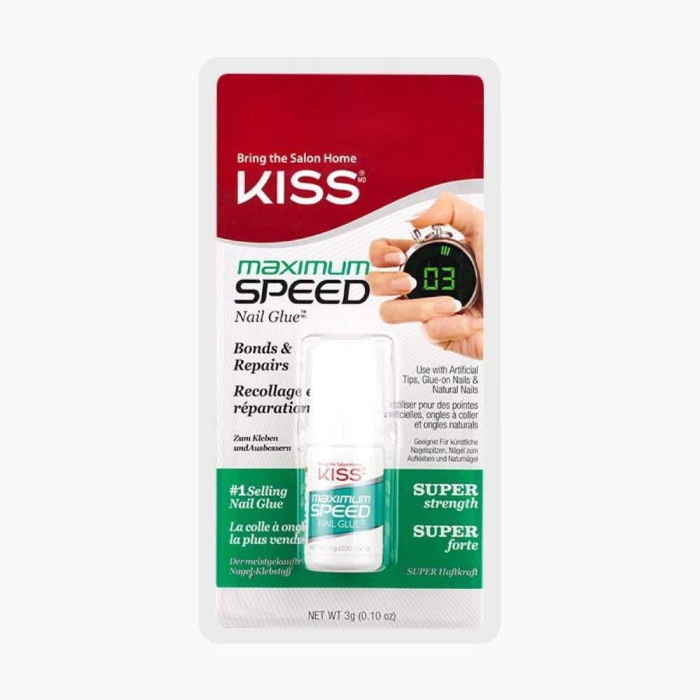 Kiss Maximum Speed Nail Glue (Pack of 2)