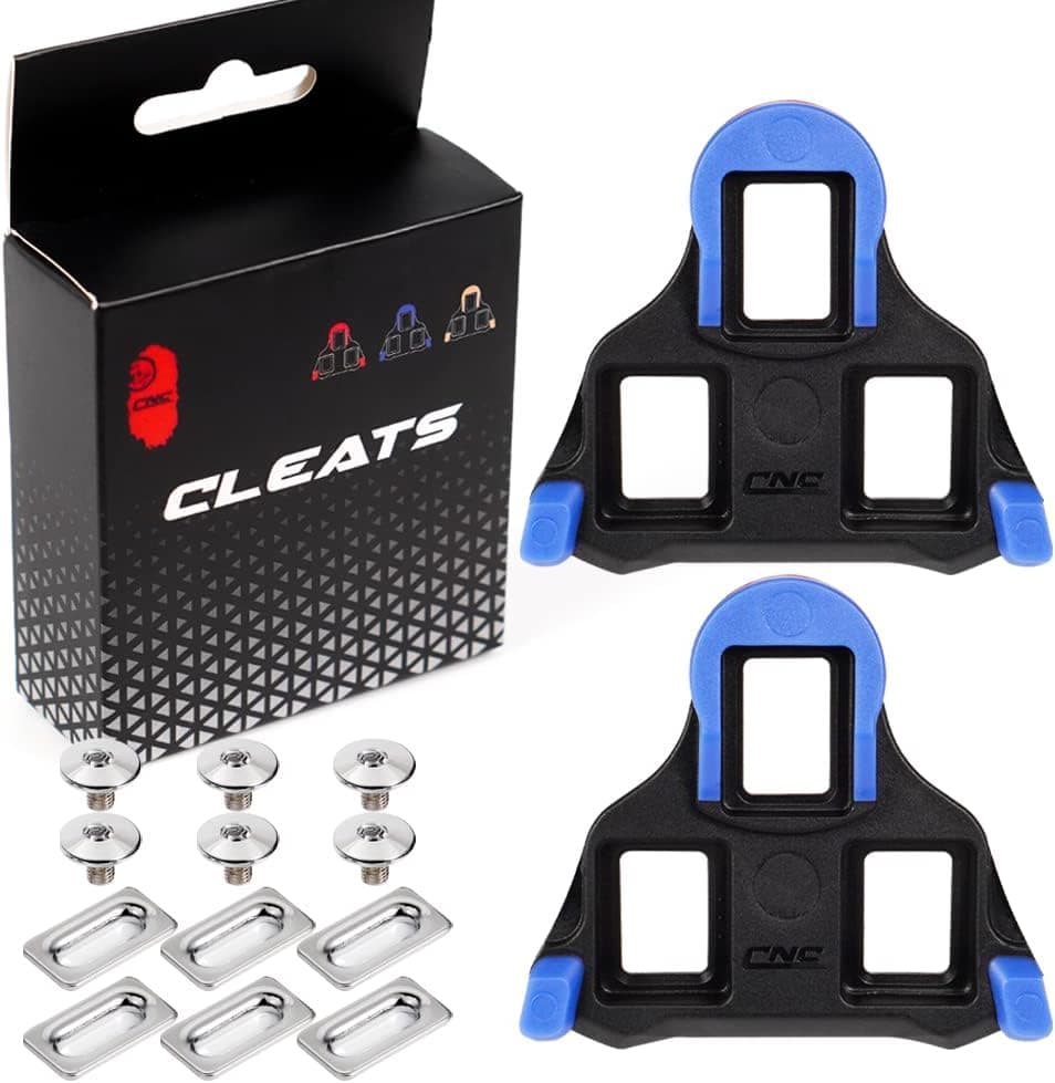 CNC Road Bike Cleats for Shimano SPD-SL SM-SH10/SM-SH11/SM-SH12,Cycling Cleats for Shimano SPD-SL Cleats