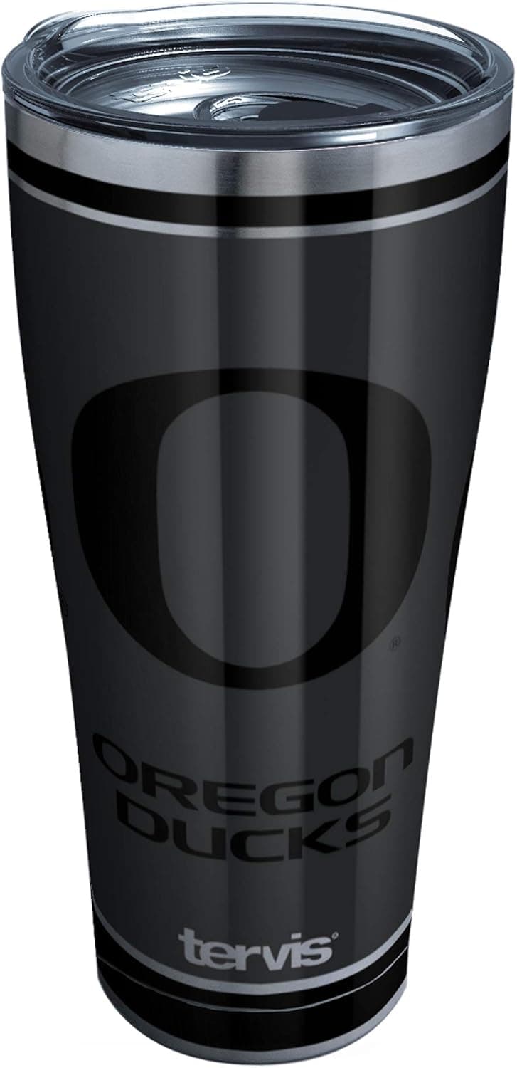 Tervis University of Oregon Ducks Insulated Tumbler, 1 Count (Pack of 1), Blackout