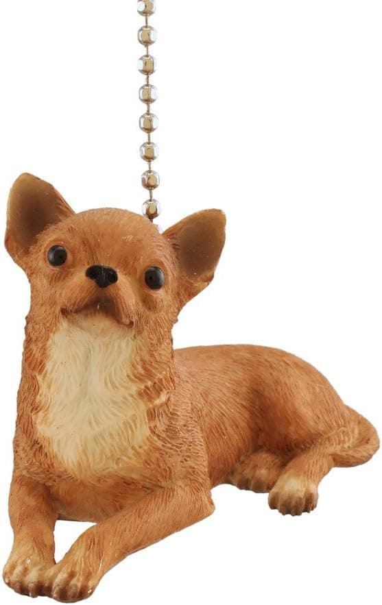 Man's Best Friend Dog Fan Pull (Tan Chihuahua)