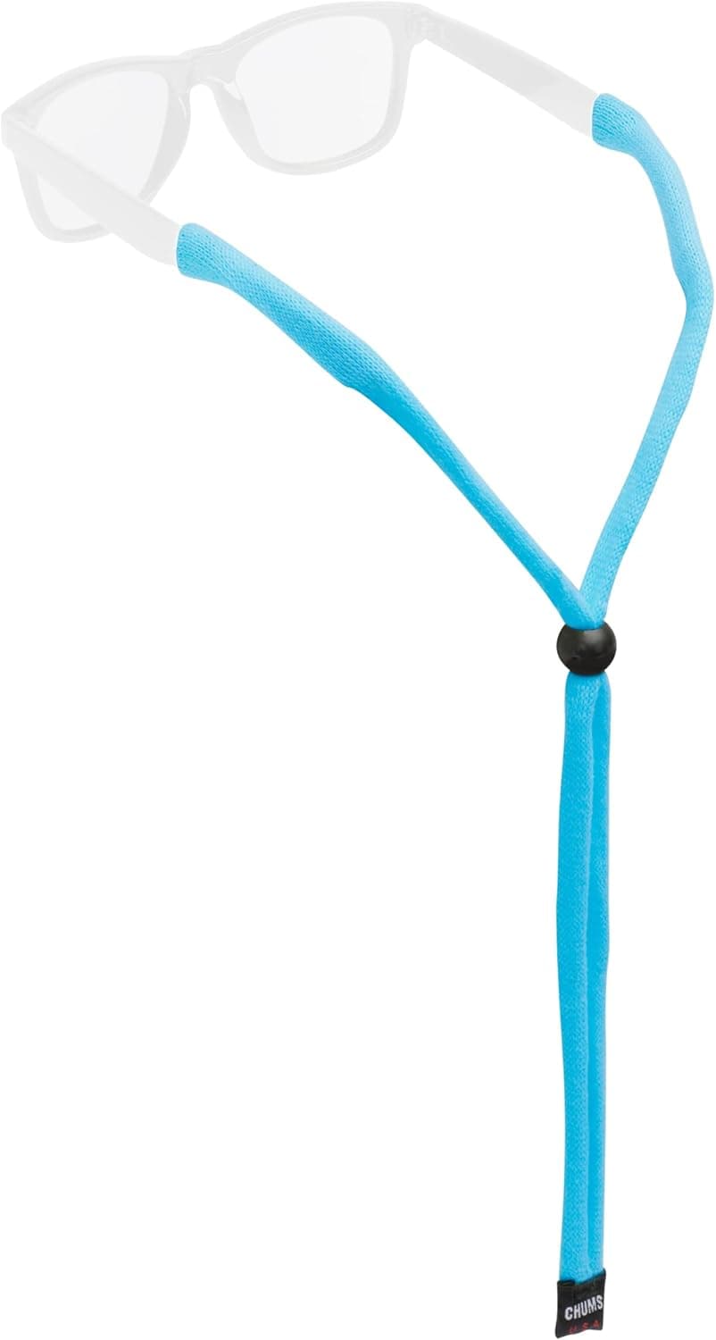 Chums Original Cotton Eyewear Retainer - Adjustable Unisex Sunglasses Keeper (Standard-End)