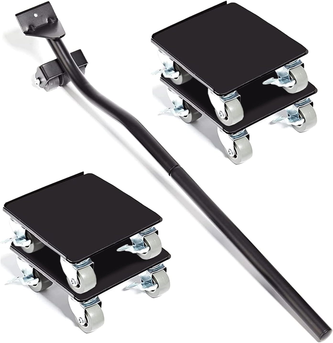 Furniture Dolly for Moving Furniture Movers 1000kg/2200LBS Heavy Duty Safe Dollys with 4 Lockable Wheels,Furniture Lifters for Heavy Furniture Moving Tool for Refrigerator/Washing Machine