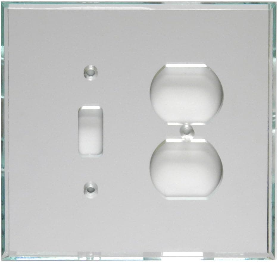 GlassAlike™ Duplex/Switch Acrylic Mirror Plate