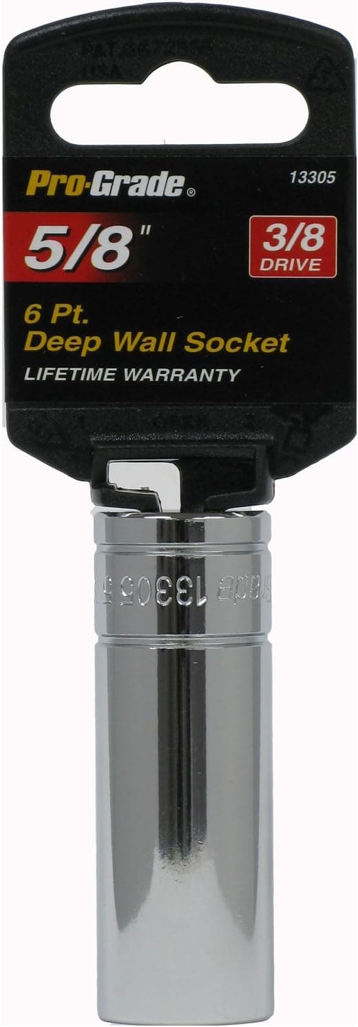 Pro-Grade 13305 3/8-Inch Drive with 6 Point Deep 5/8-Inch Socket