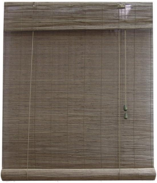 Lewis Hyman 0225065 72-Inch By 72-Inch Premium Matchstick Willow Woven Wood Bamboo Roll Up Window Blind
