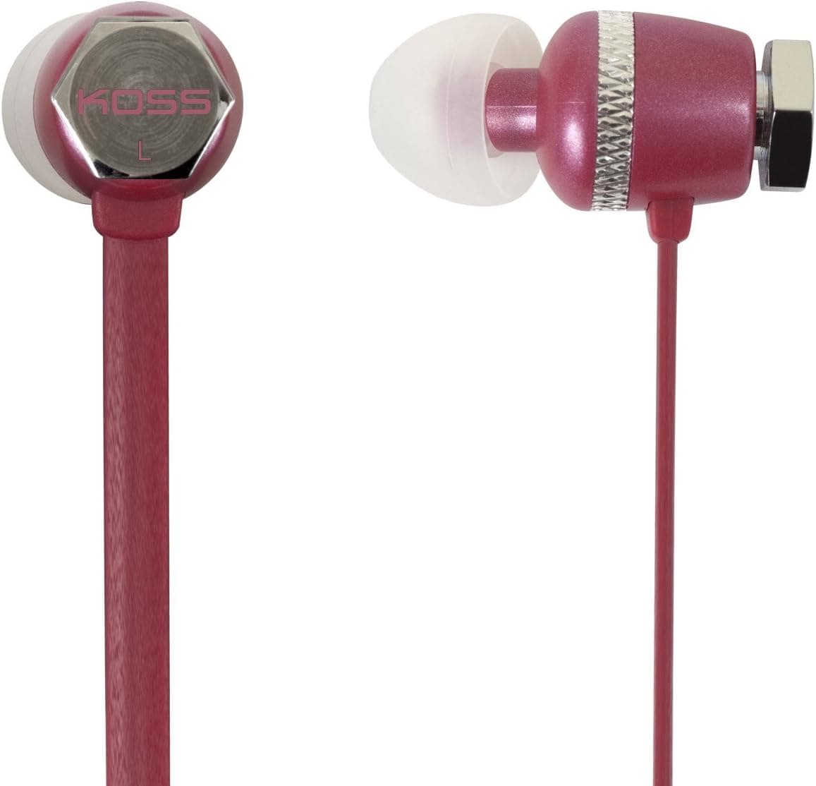 Koss RUK 30R Noise Isolating In-Ear Stereophone, Red