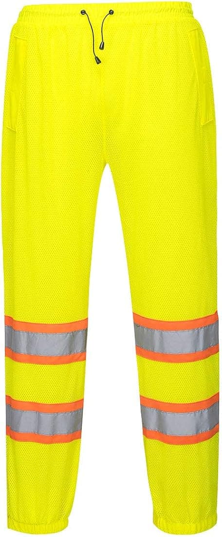 Portwest Mesh Over Pants Hi Vis Visibility Reflective Work Trousers Outdoor ANSI E
