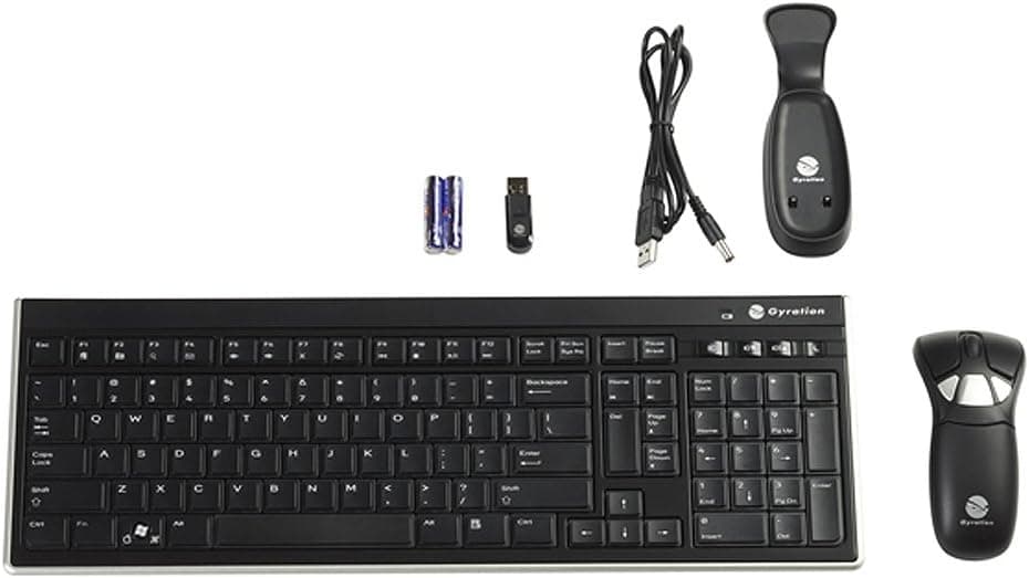 Gyration Air Mouse GO Plus w/Full-Sized Keyboard