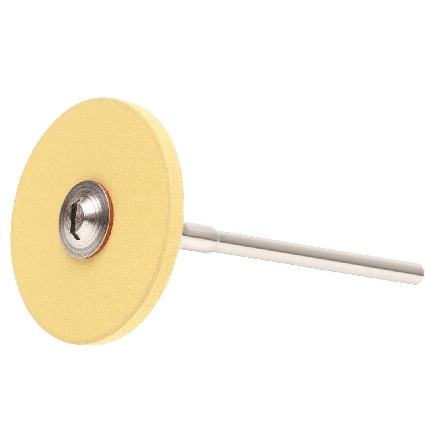GRS 023-120 Yellow Diamond High Polish Round Flat Wheel 25 x 2mm