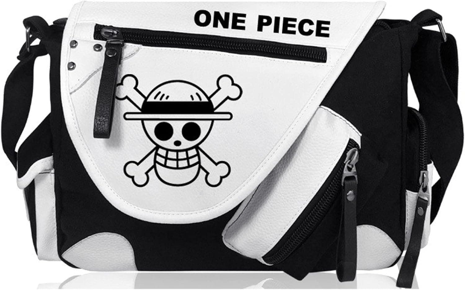 ISaikoy Anime One Piece Messenger Bag Satchel Crossbody Bag Handbag Shoulder Bag Sling Bag D12