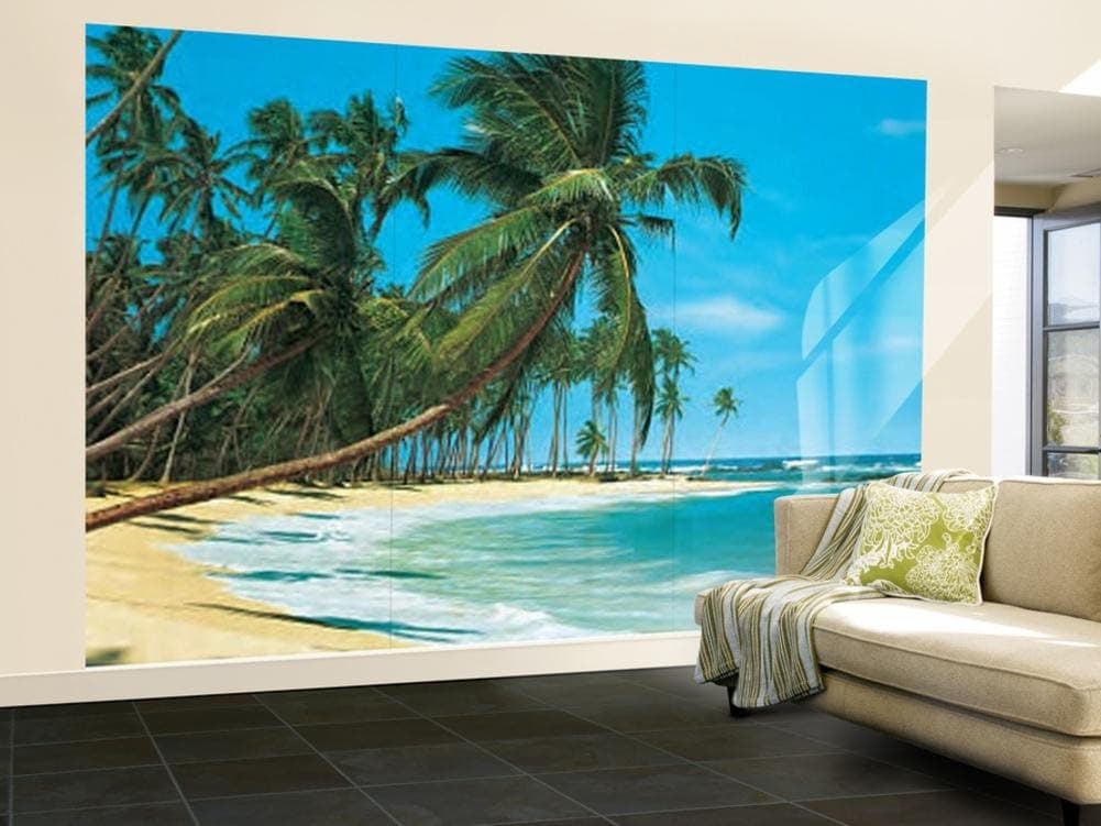 (100x144) South Sea Beach Landscape Huge Wall Mural Art