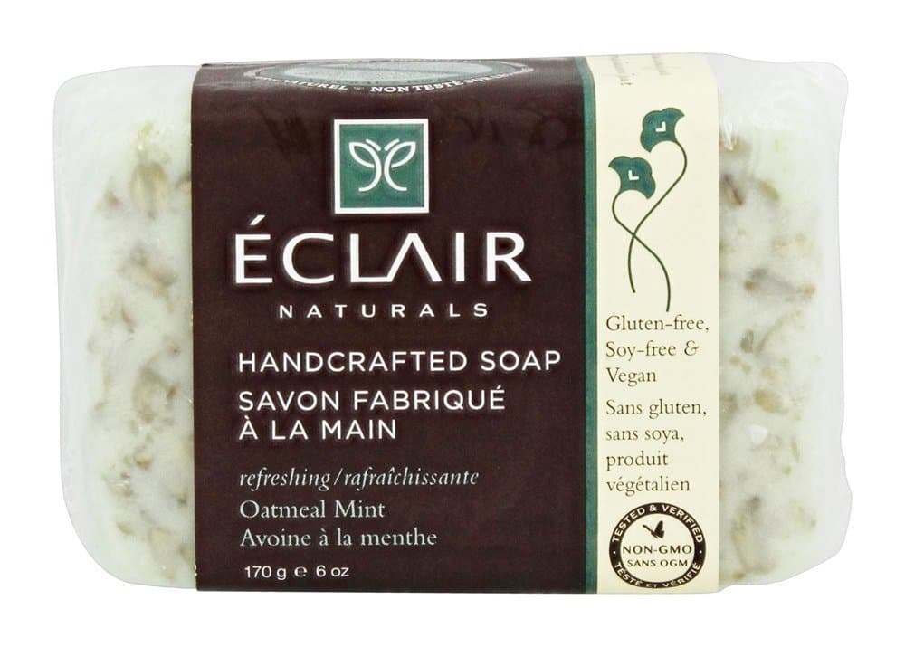 Eclair Naturals Handcrafted Soap Oatmeal Mint 6 oz