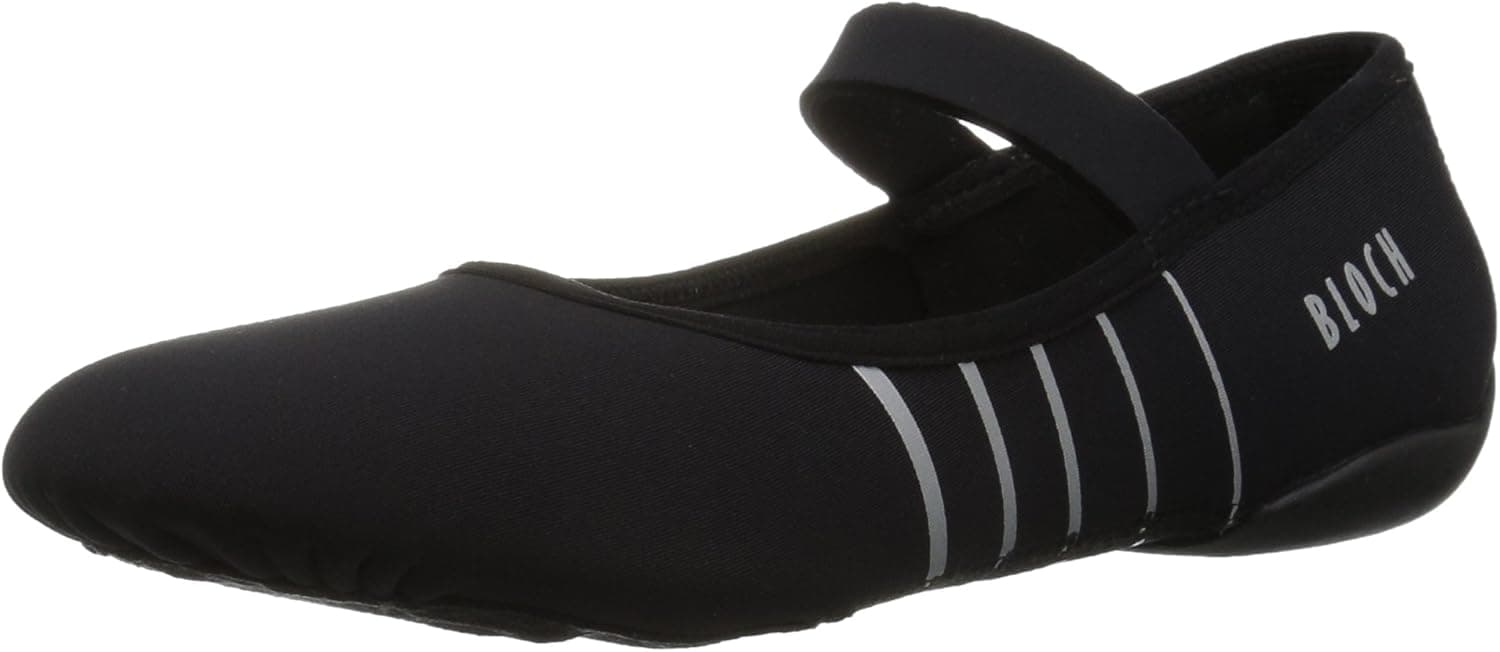 Bloch Women's Contour Microfiber Front-Sole Pilates/Yoga/Barre Studio Athletic Shoe