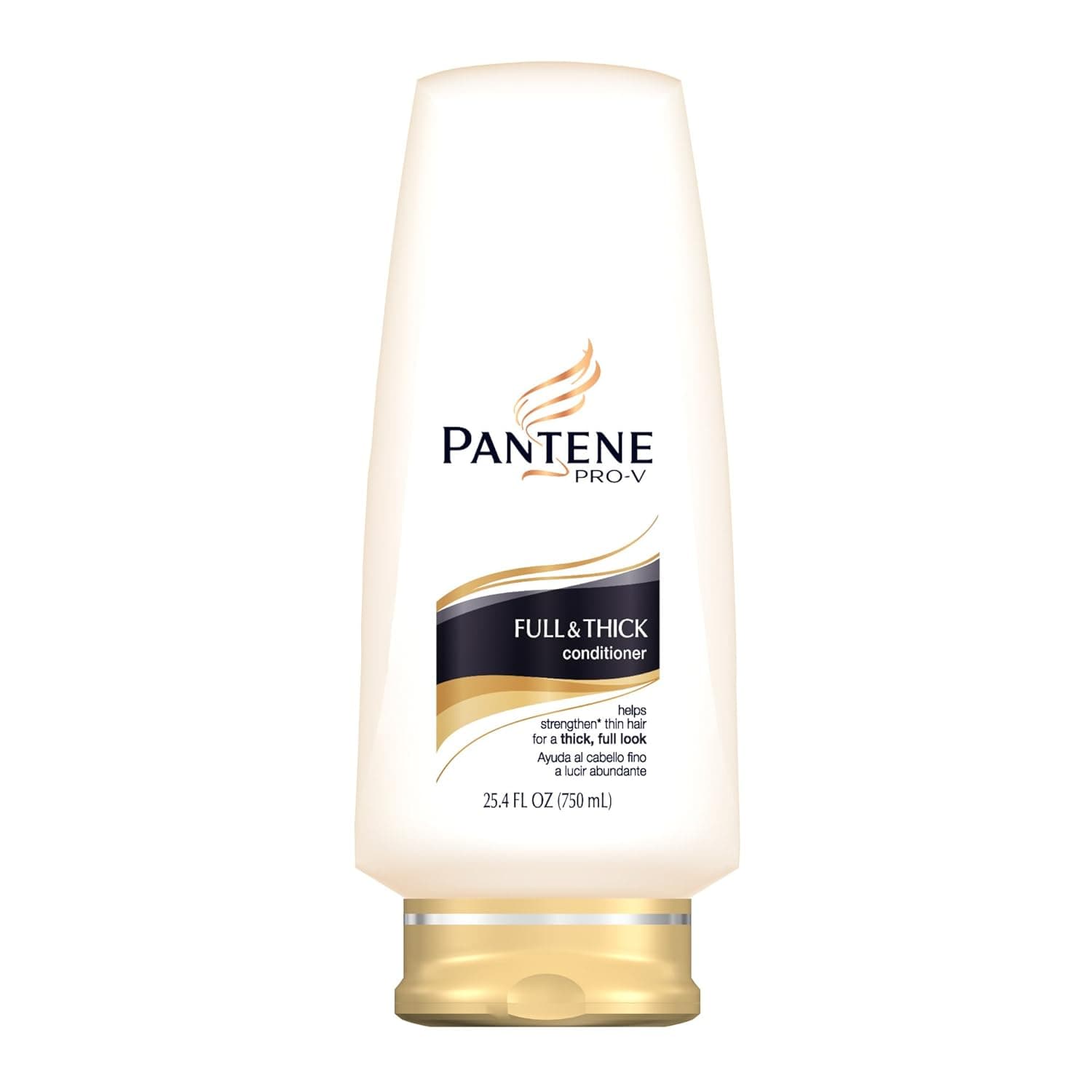 Pantene Pro-V Pro-V Conditioner, Full & Thick, 25.4-Ounce Bottles (Pack of 2) - Packaging May Vary