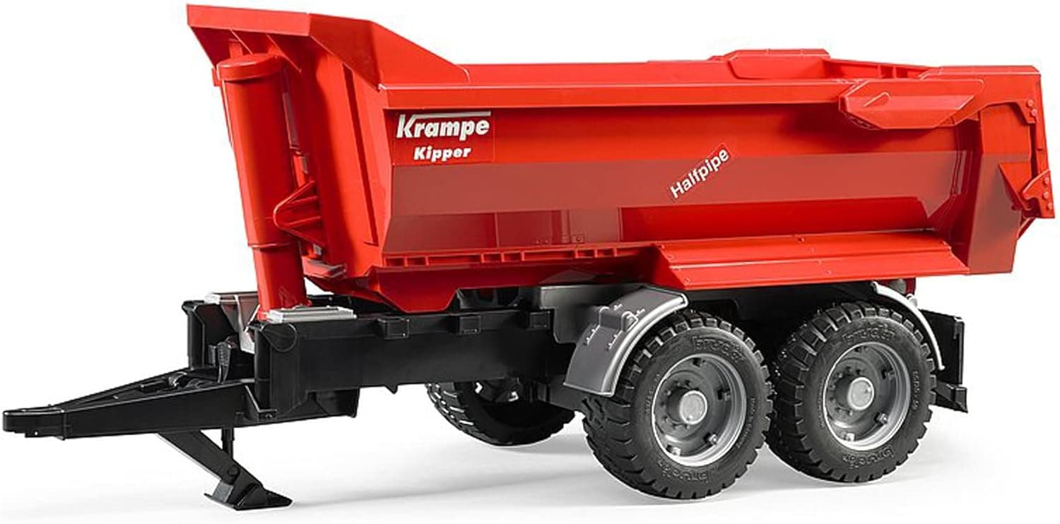 Bruder Krampe Tandem Halfpipe Tipping Trailer