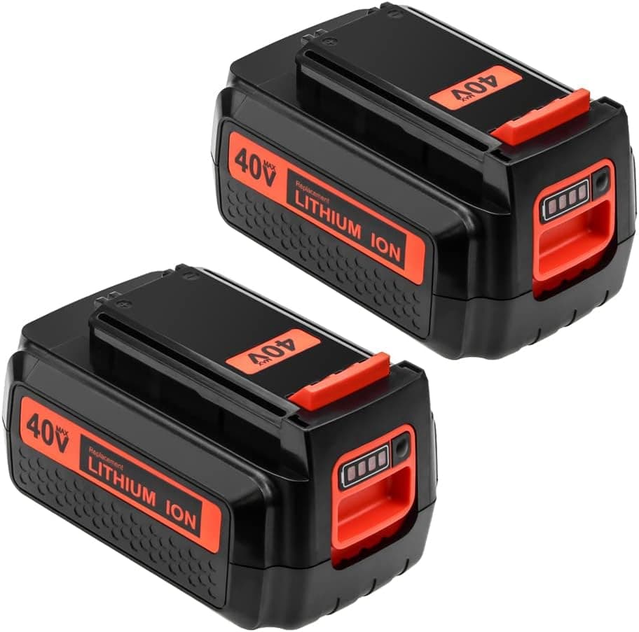 Munikind 3.0Ah 40V Battery Replacement Battery Compatible with Black and Decker 36V 40V Battery LBX2040 LBXR36 LBXR2036 LST540 LCS1240 LBX1540 LST136W 40-Volt Lithium Battery