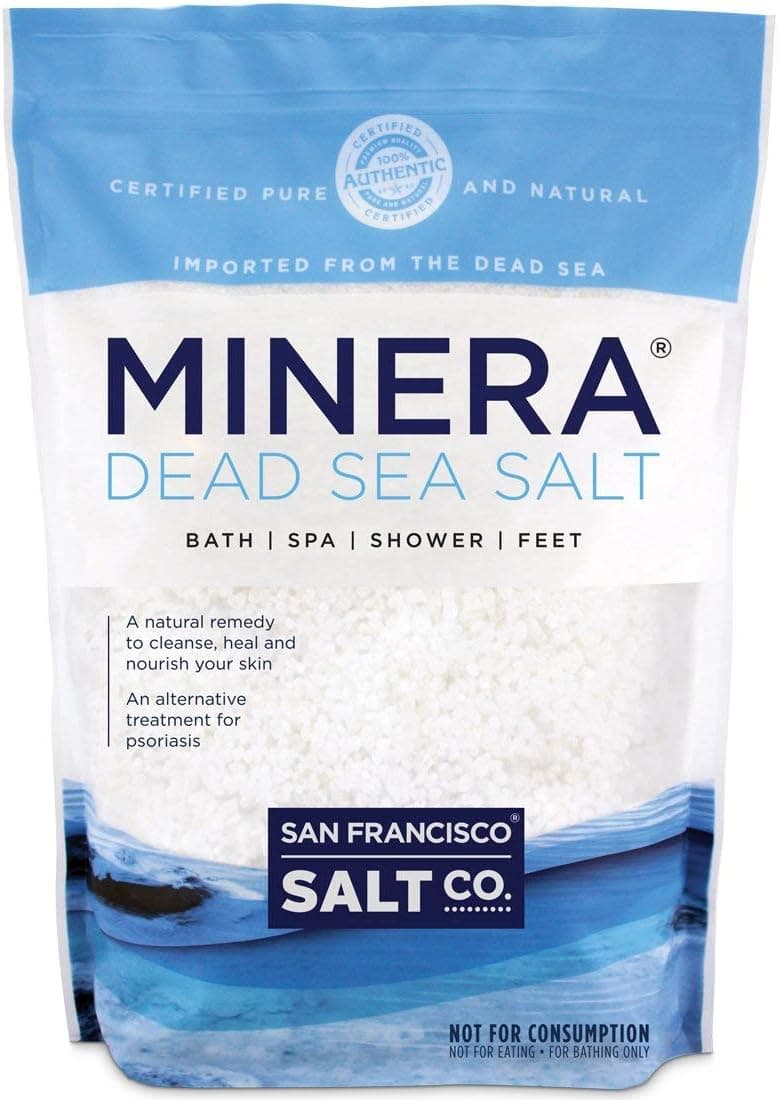 Minera Dead Sea Salt 19 lbs. Coarse - 100% Pure and Authentic.