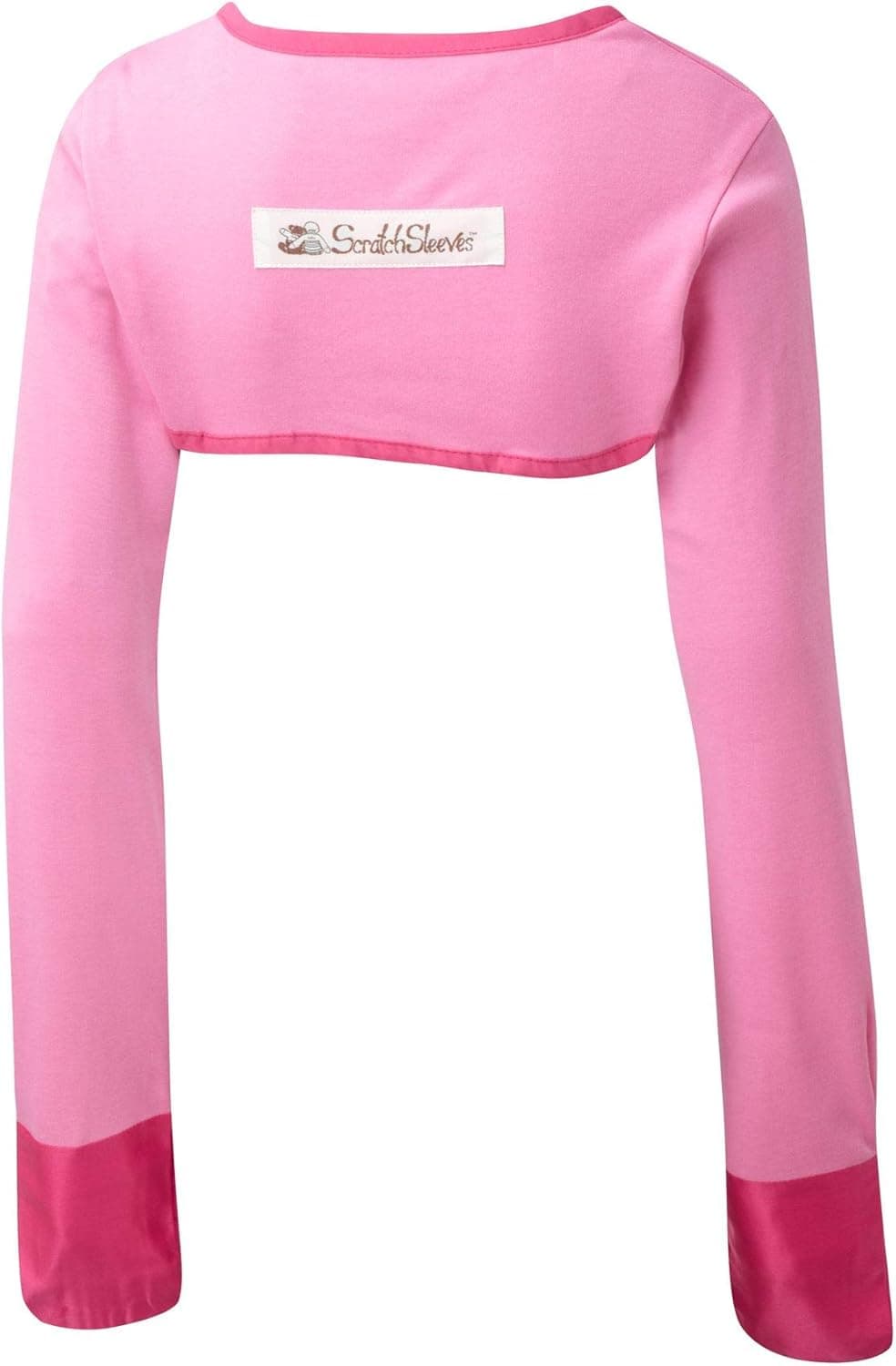 ScratchSleeves | Girls' Stay-On Scratch Mitts | Special Edition | Happy Pink