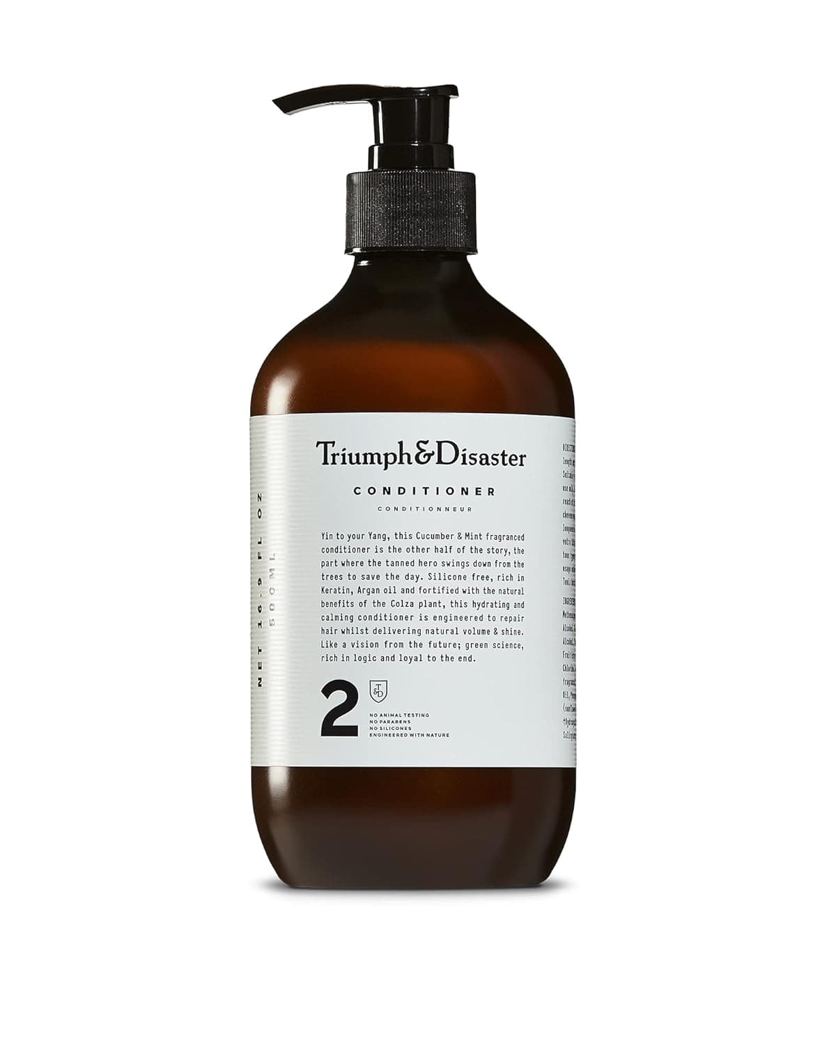 Triumph & Disaster | Conditioner, Moisturizing, Hydrating & Detangling Hair Conditioner with Keratin for Dry, Damaged Hair for Men & Women, 19.22 fl oz