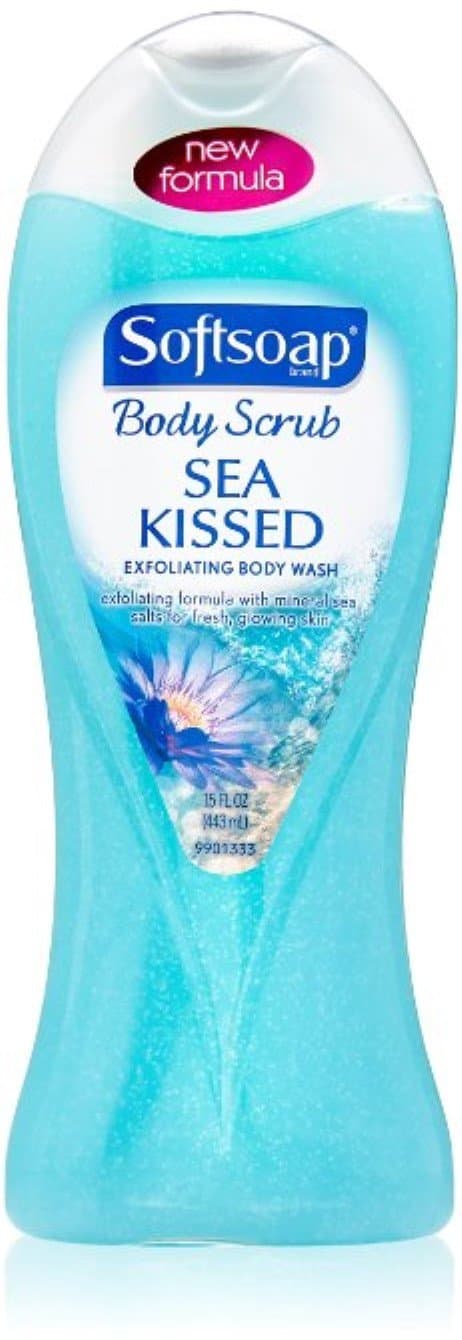Softsoap Sea Kissed Body Scrub Exfoliating Body Wash - 15 Ounce - 2 pk