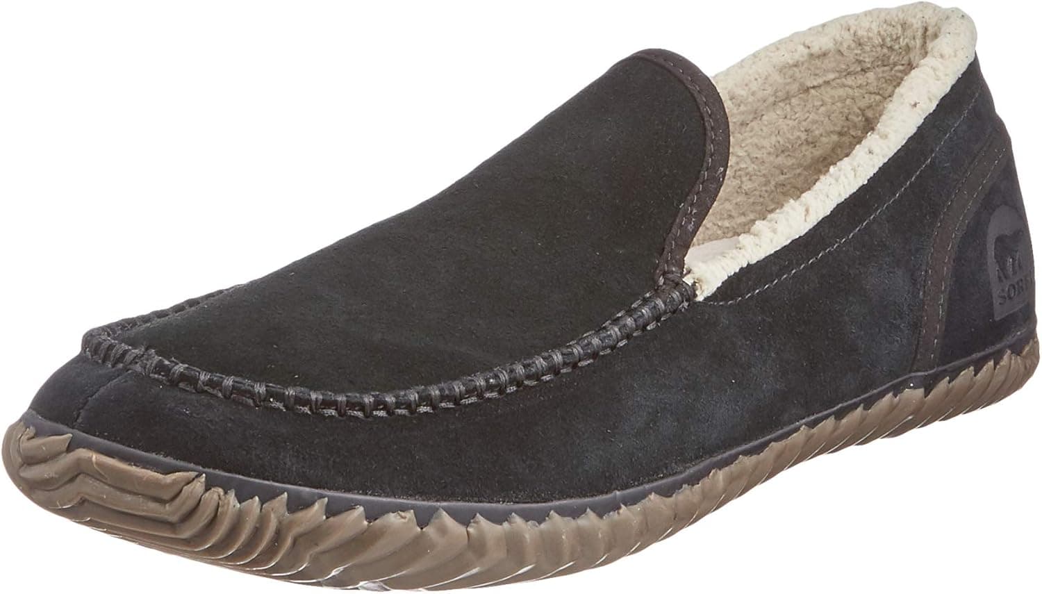 SOREL - Men's Sorel Dude Moc House Slippers and Faux Fur Lining