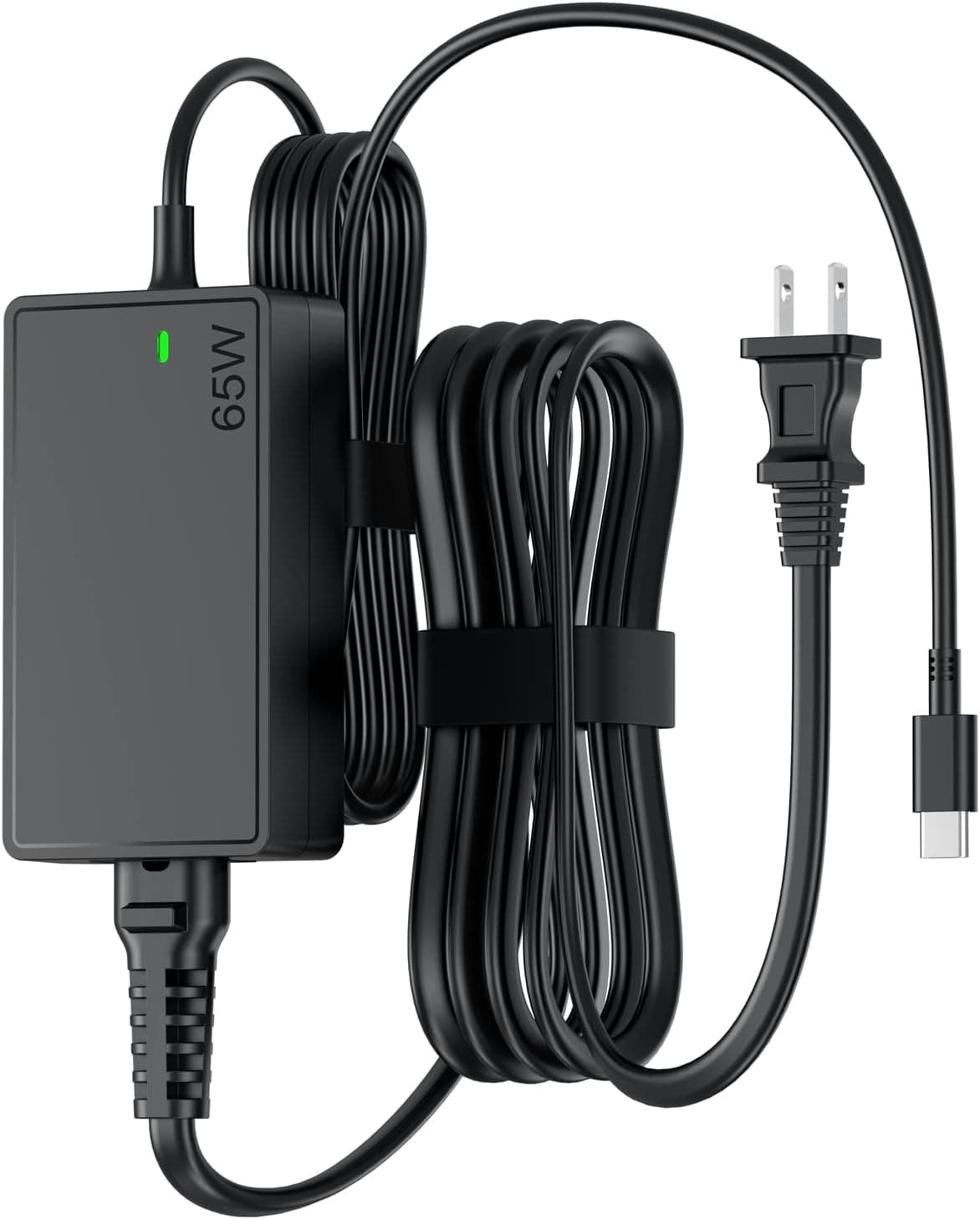 65W USB-C Charger for Lenovo Chromebook C330 ThinkPad T480 T480S, for Dell Latitude 5420 5520 7420, for Google Pixelbook Go Pixelbook Pixel Slate, for LG Gram 15 16 17 17Z90N 15Z90N, any USB-C Devices