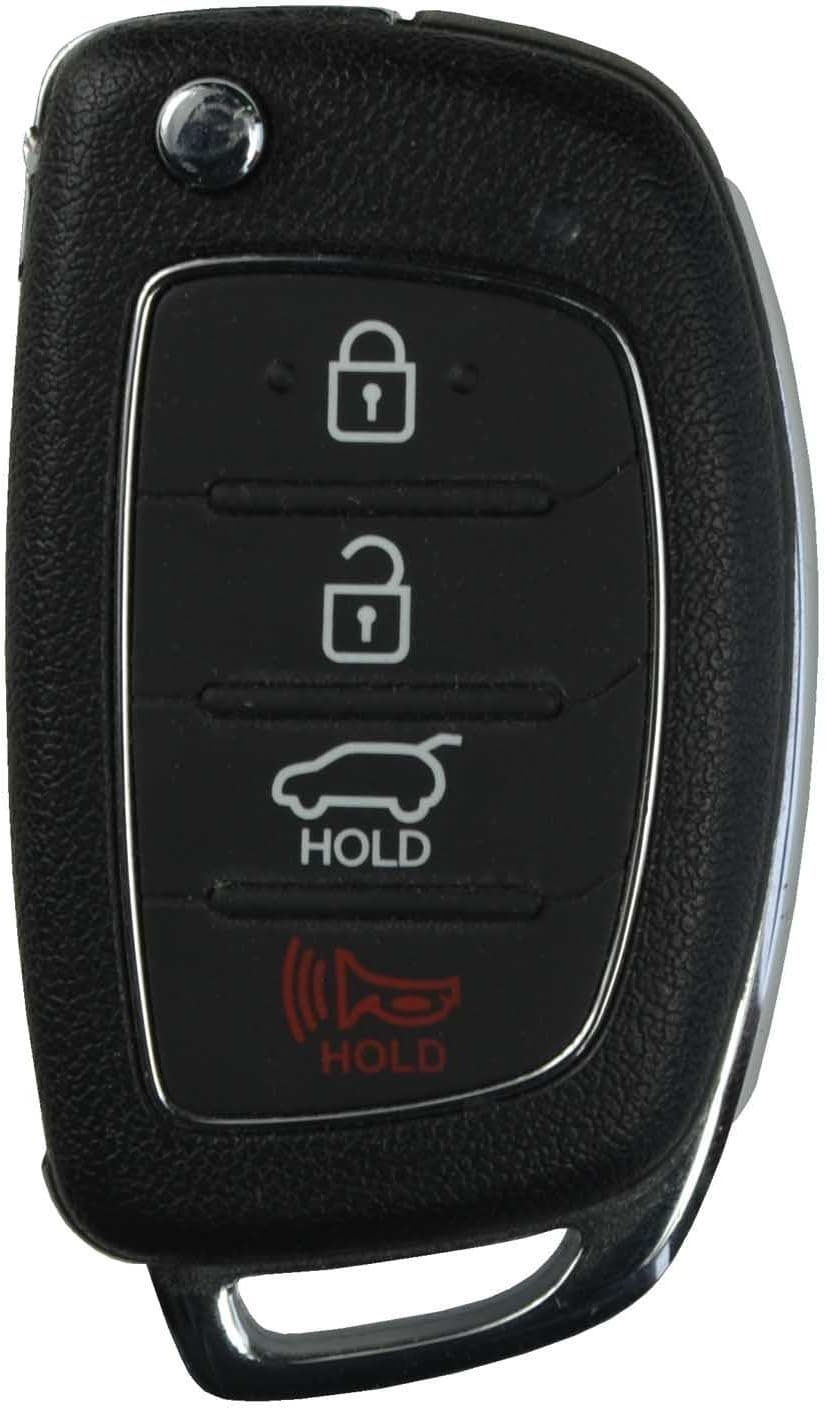 KAWIHEN Keyless Entry Remote Key Fob Shell Replacement for TQ8-RKE-4F16 95430-C1010 TQ8-RKE-3F04 95430-4Z100 TQ8-RKE-4F25 2014 2015 2016 2017 Hyundai Sonata Fe(Just a Case)