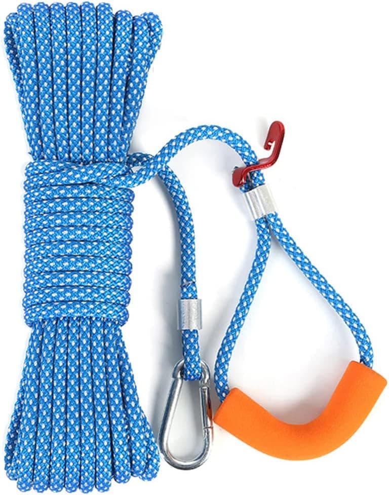 ZAselect Clothesline 50FT Washing Line Rope 15M Laundry Outdoor Clothesline Thick Garden Outdoor Easy to Tighten and Convenient Storage Portable Travel Clothesline Cord