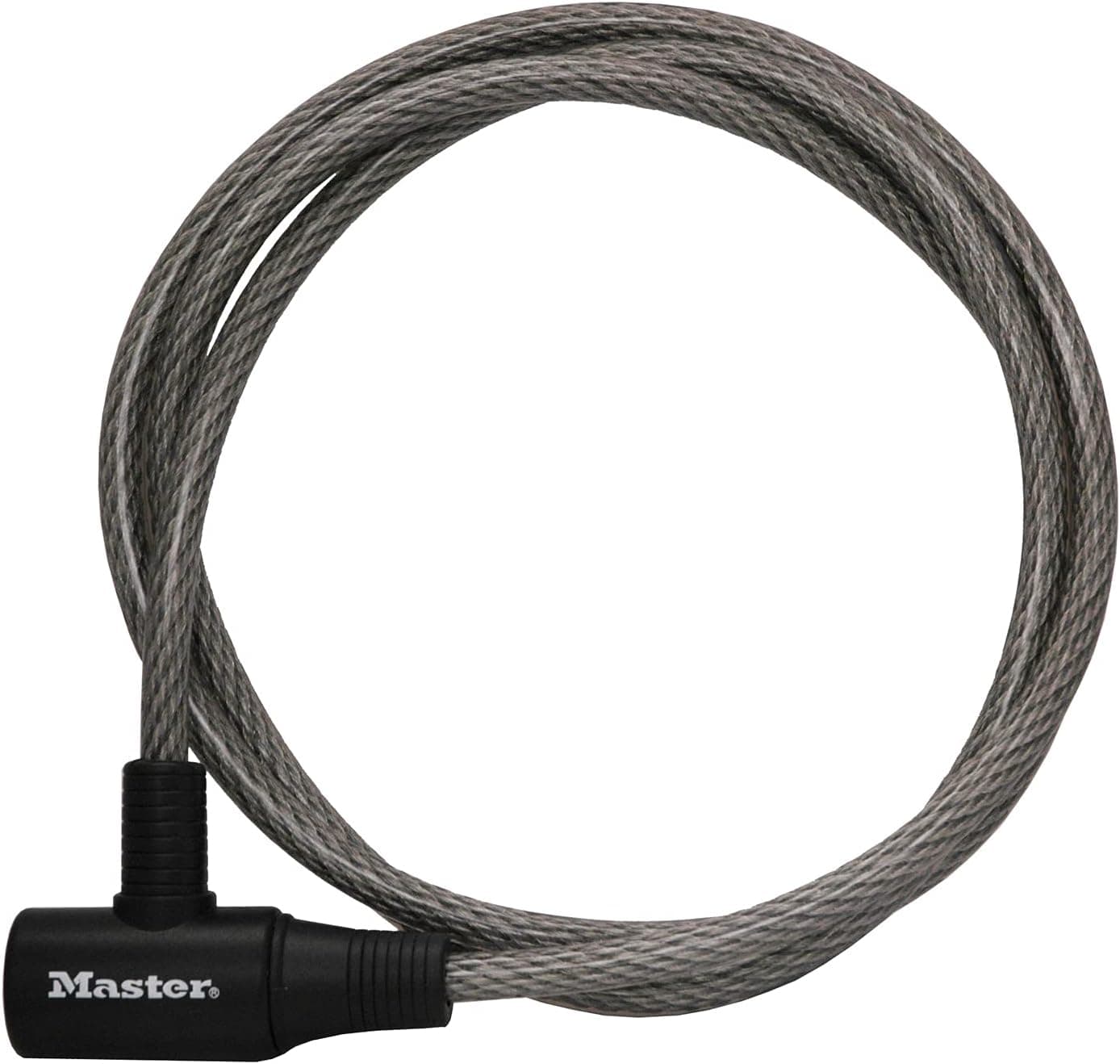 Master Lock 8154DPF Cable Lock with Key, 1 Pack,Gray