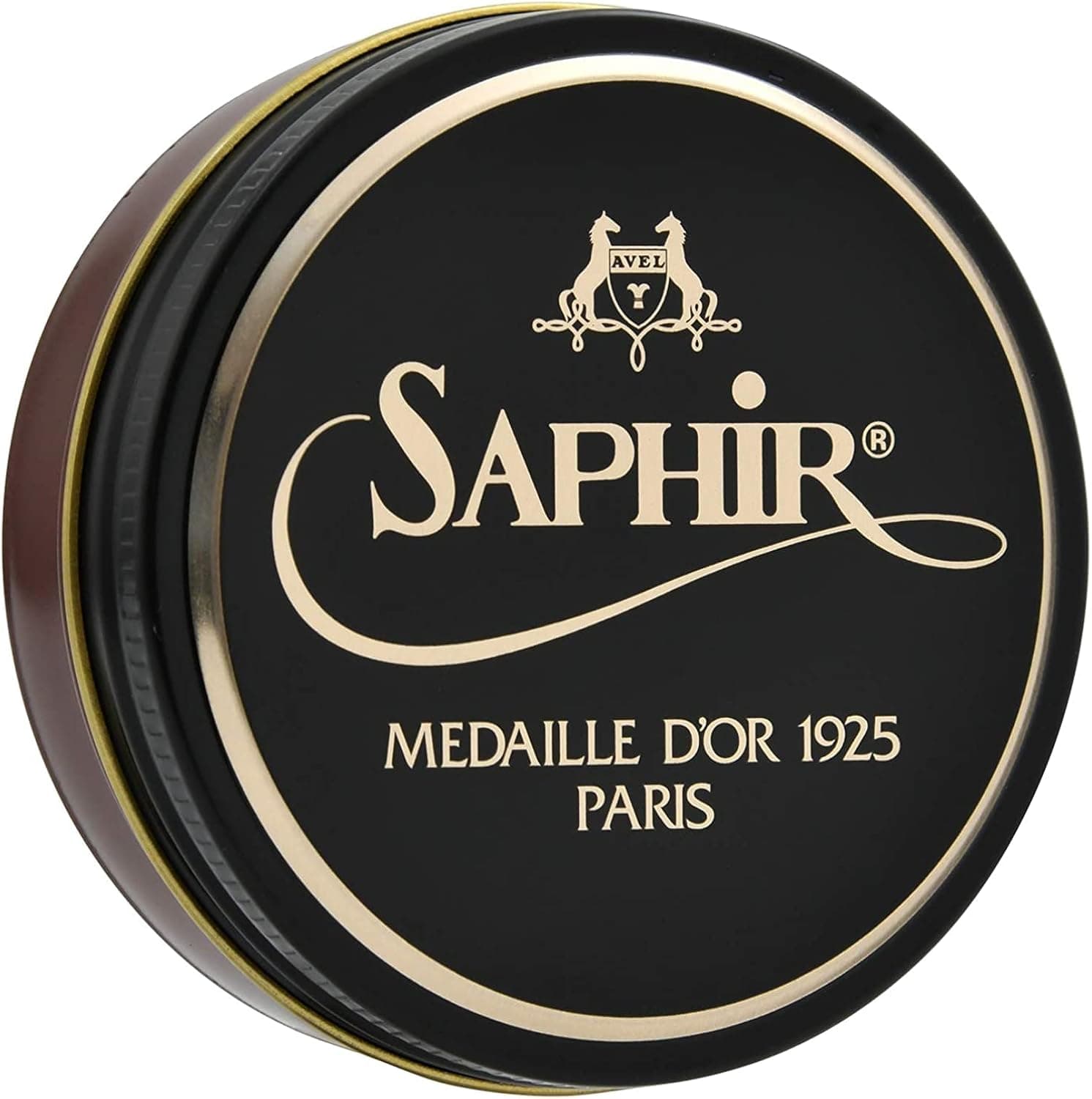 Saphir Medaille d’Or Pate De Luxe - Natural Wax Shoe Polish for Leather Shining