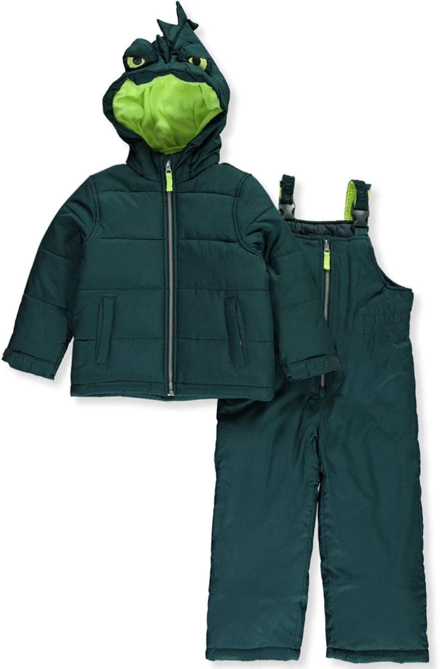 Carter's baby-boys Character Snowsuit Set