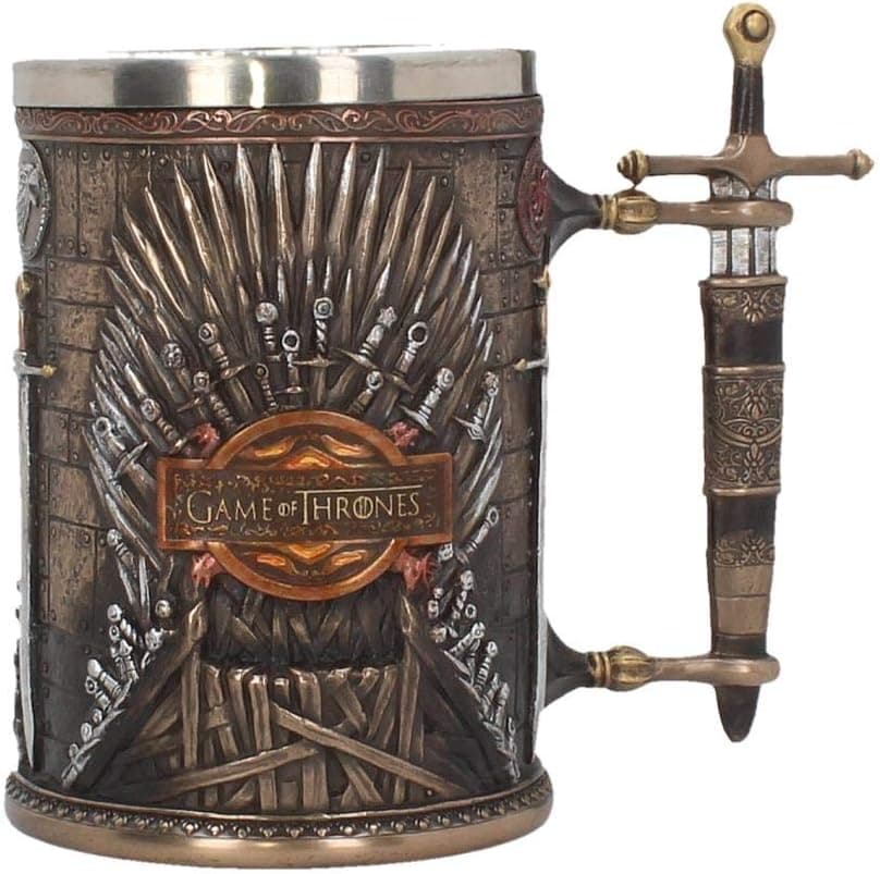 GAME OF THRONES IRON THRONE TANKARD 14CM