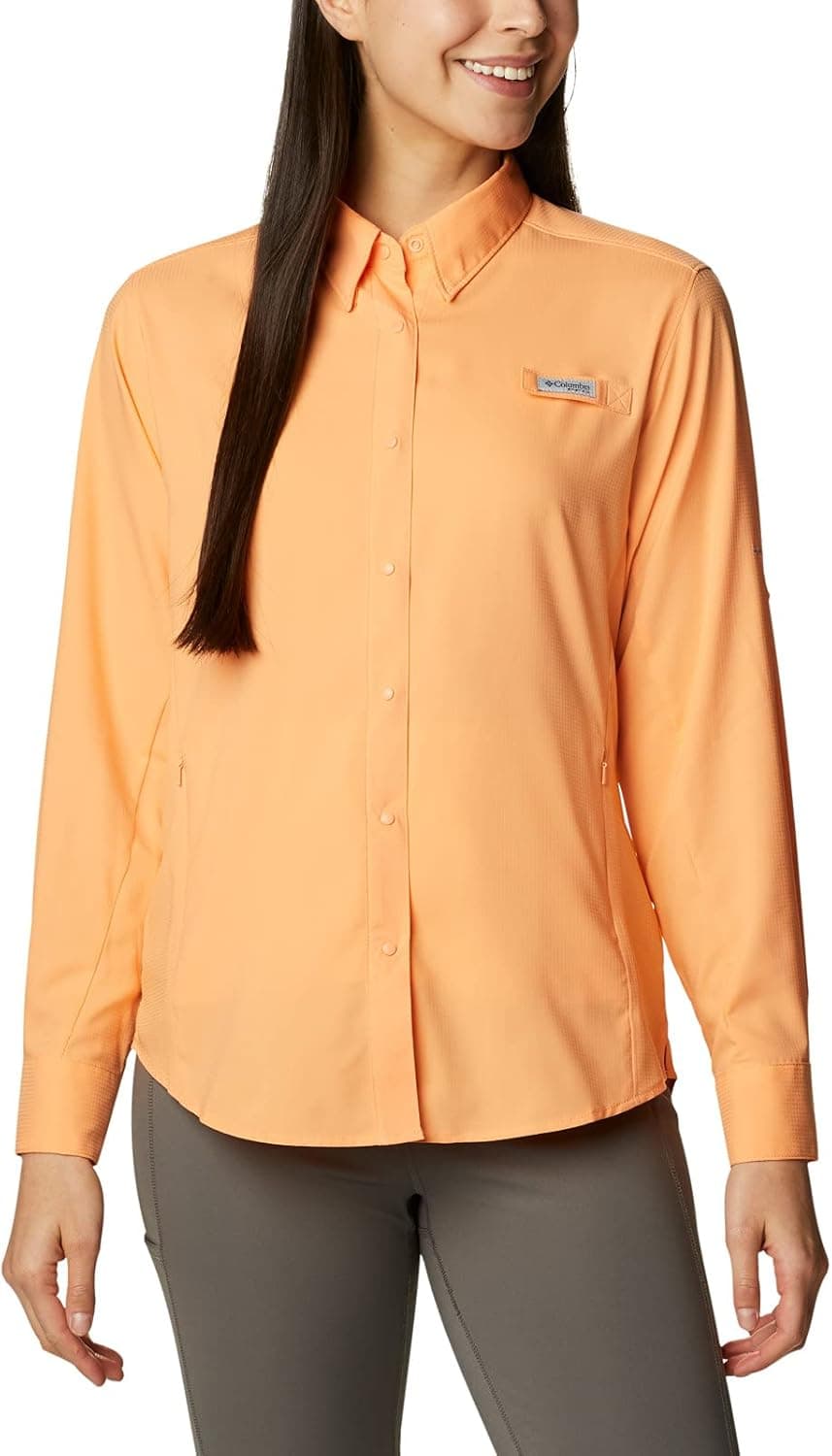Columbia Women's PFG Tamiami II UPF 40 Long Sleeve Fishing Shirt