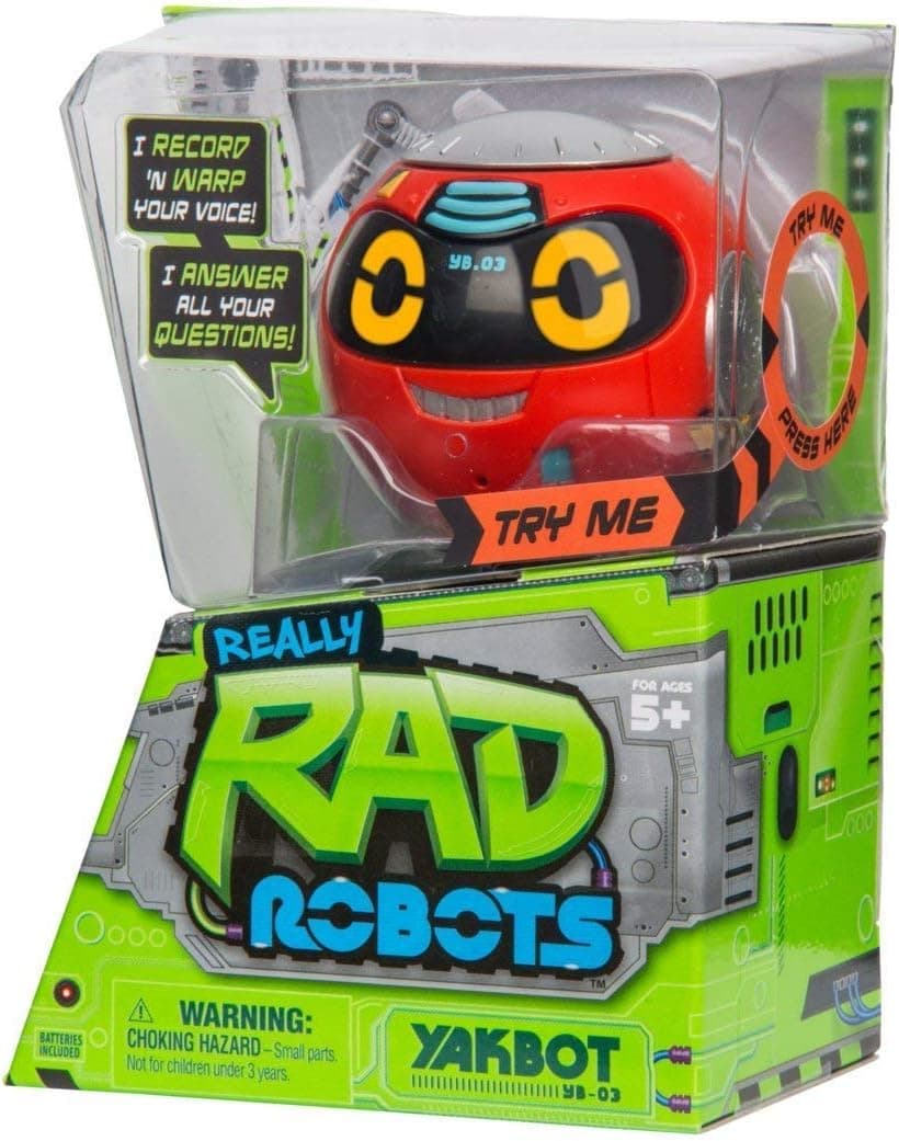 Rad Robot Yakbot Red & Mibro Robot