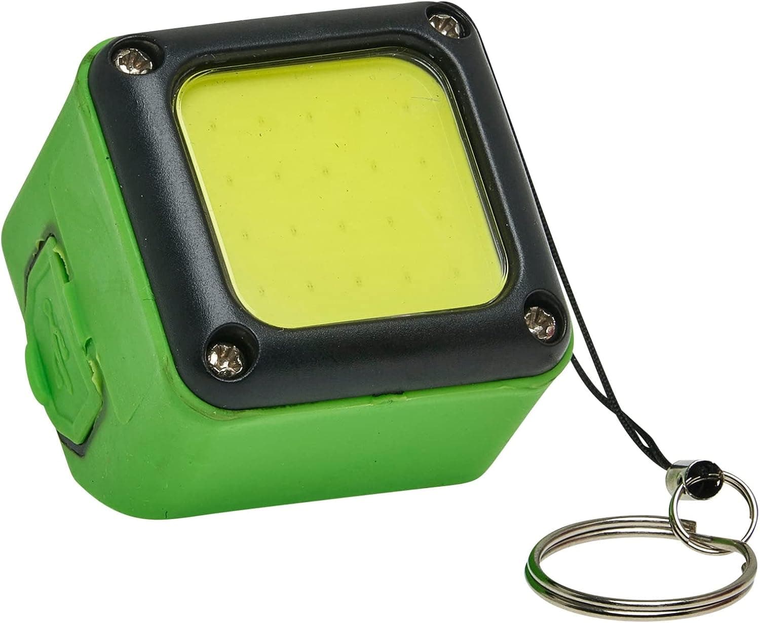 Kodiak Kube 300 Lumen Rechargeable COB LED Cube Light | 3 Brightness Modes | 3 Hours Run Time | Waterproof | Charges Your Smartphone | Magnetic Back | Charging Cable Included | Full Charge - 3-5 Hours