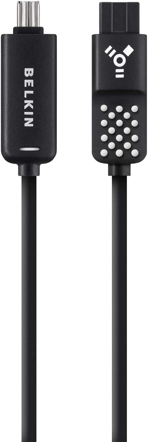 Belkin MacBook Pro FireWire 9-4 Pin Cable(F3N416bt06)