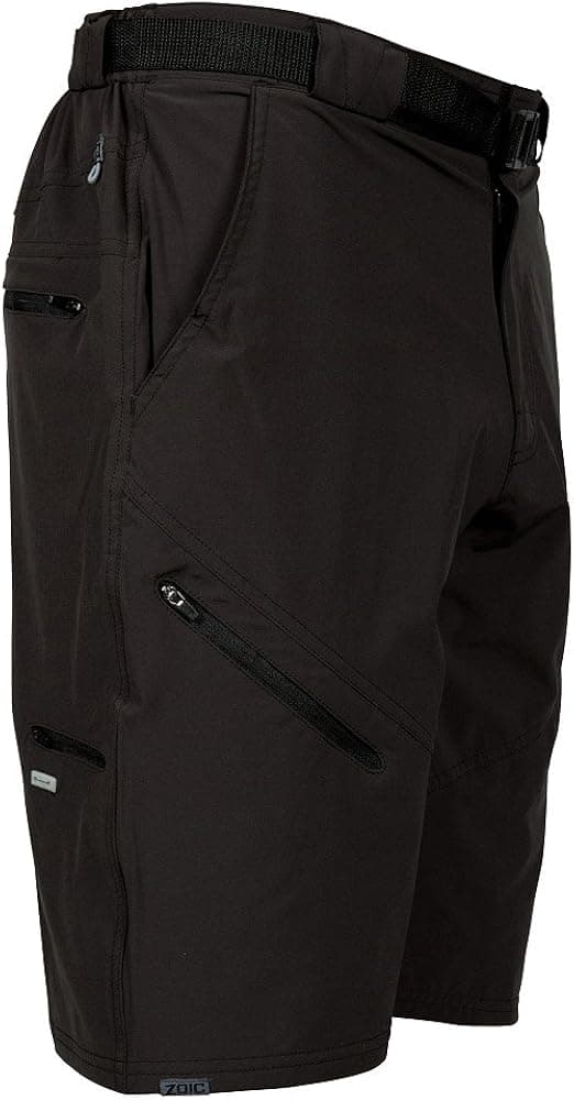 Zoic Men's Black Market Bike Shorts with RPL Liner - 2013 Model - Discontinued