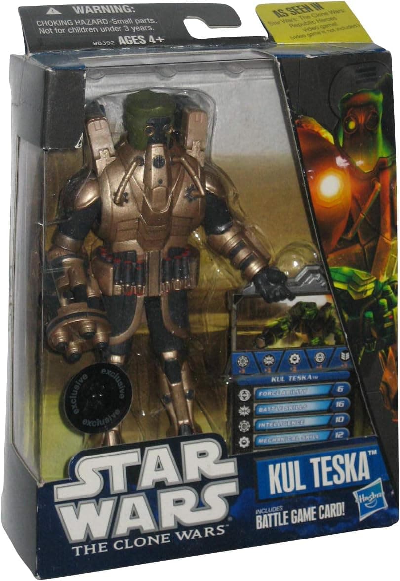 Star Wars Clone Wars Exclusive Action Figure Kul Teska