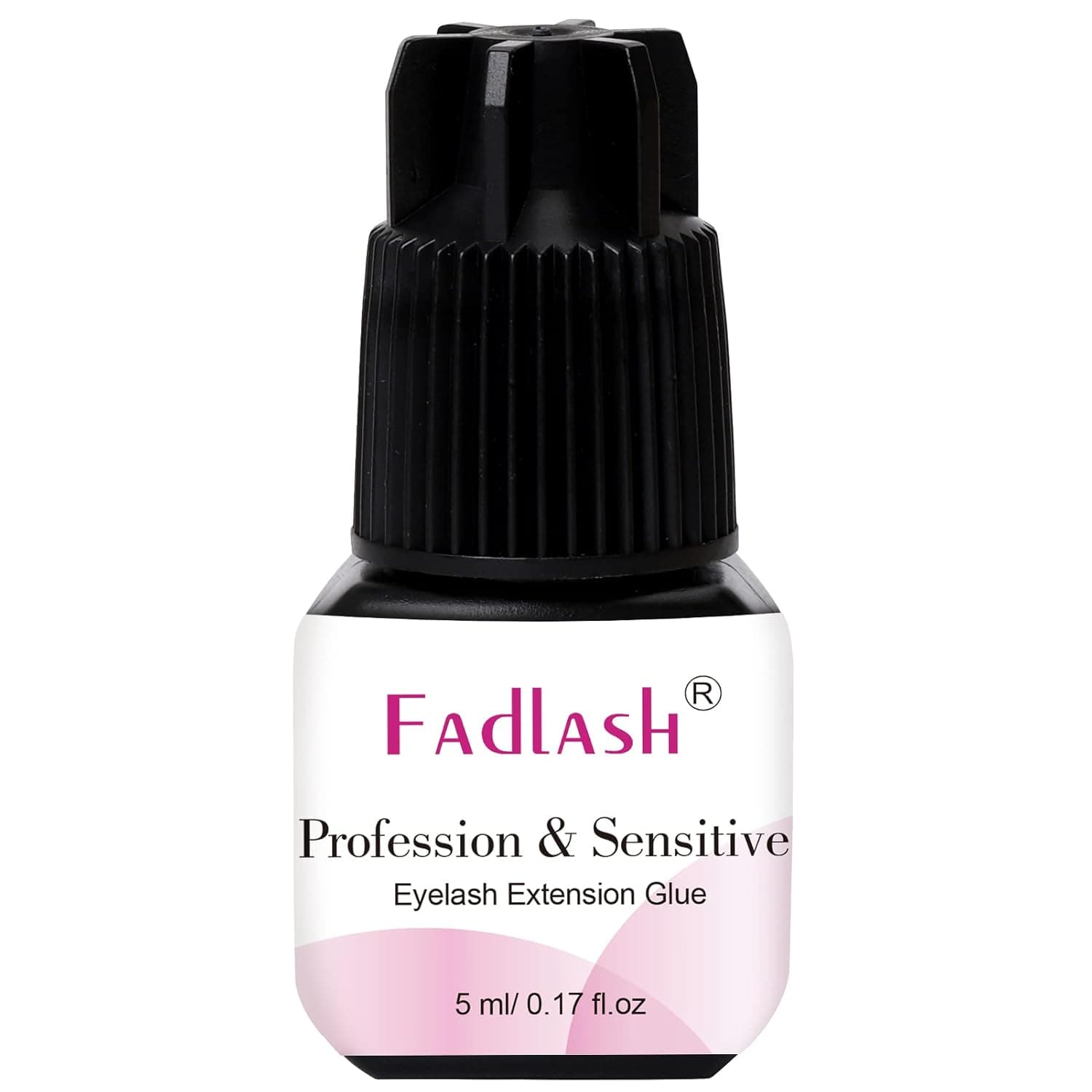 Eyelash Extension Glue FADLASH Extra Strong Lash Glue 5ml 1S Dry Time 8 Weeks Retention Lash Extension Glue Maximum Bonding Power Professional Use Only (Never for DIY/Cluster Lashes)