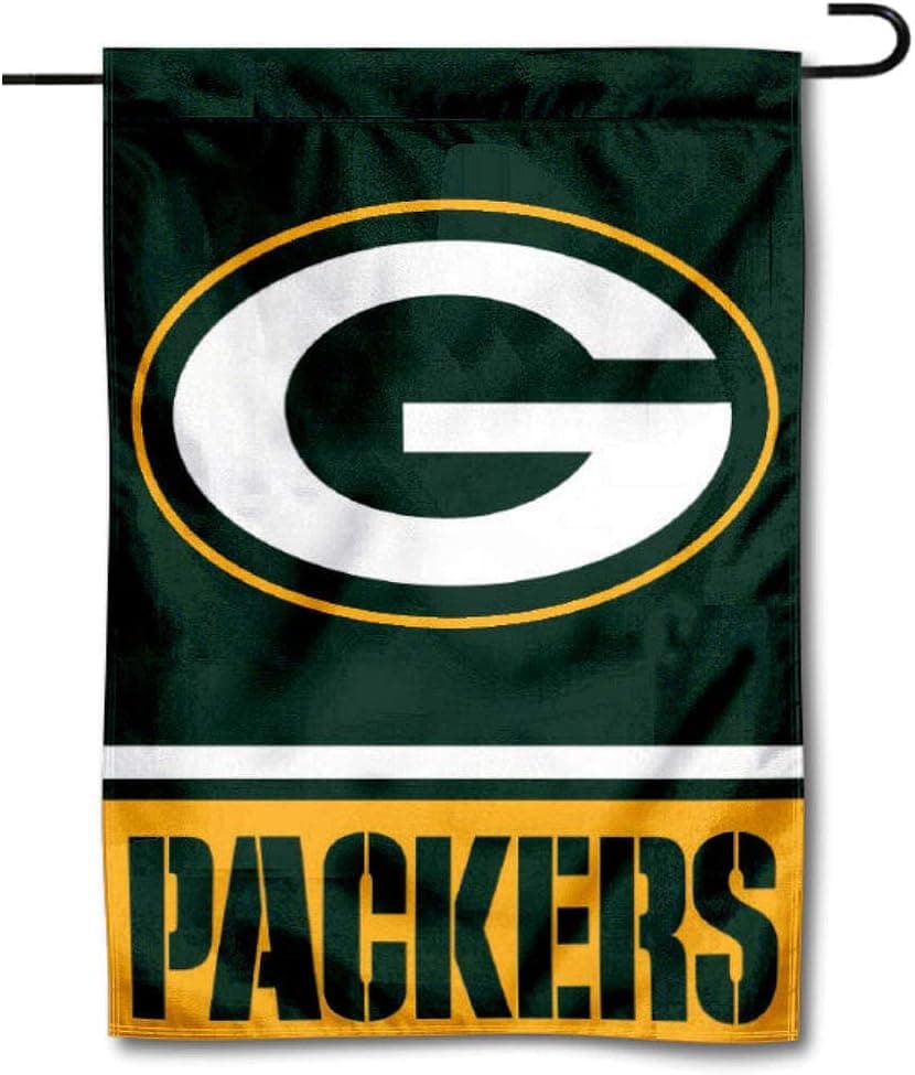 Green Bay Packers Double Sided Garden Flag