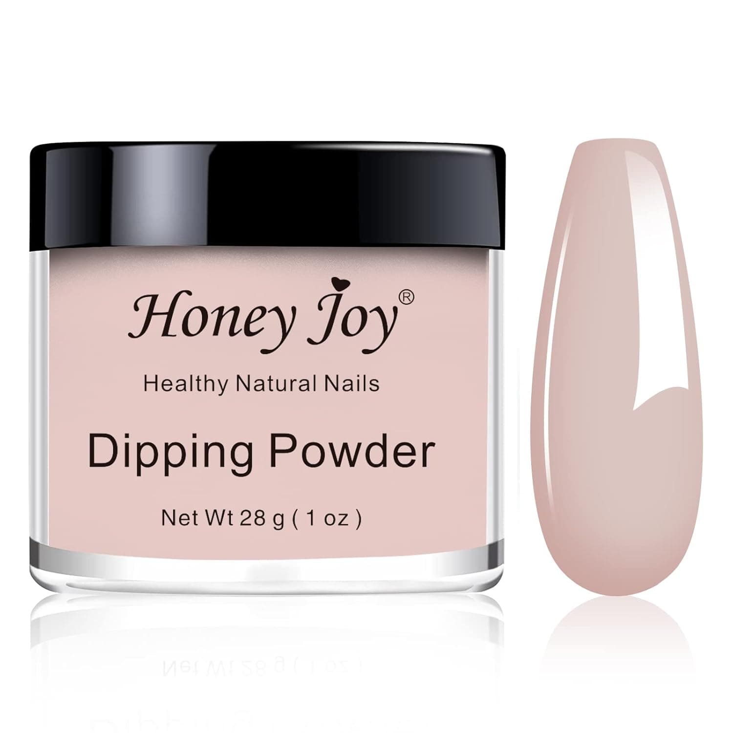28g/Box Fine Dipping Powder Nude Color, Bare, Naked Color, Without Lamp Cure Nails Dip Powder Summer Gel Nail Color Powder Natural Dry, Even & Smooth Finishing (no.8)