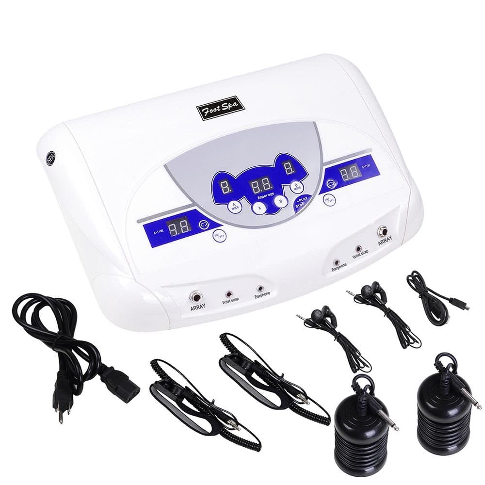 Health Care Foot Bath Spa Tool Dual User Ionic Detox Machine with MP3 Music Player Home Beauty Salon