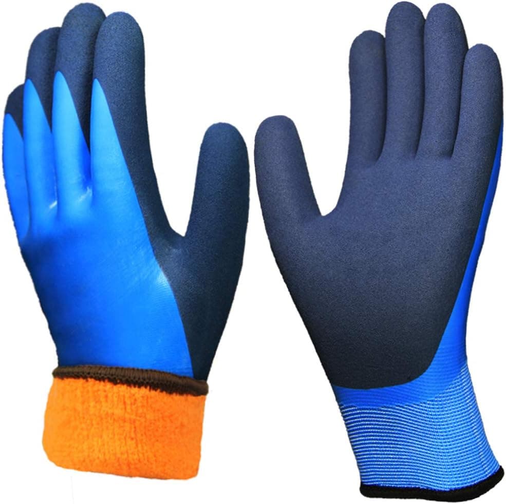 Cold Weather Work Gloves. (Small 2pack, Grip & Warm)